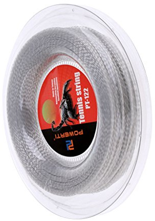 KBOLAE Hög elastisk nylon tennisracket sträng 1,30 mm 200 m rulle vit