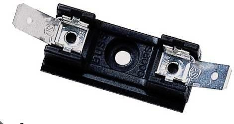 COOPER BUSSMANN - BK/S-8202-1-R - FUSE BLOCK, 6.3 X 32MM, BOLT-IN MOUNT