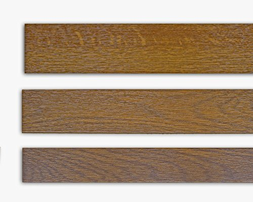 Fensterleiste Golden Oak - Goldeiche 40 mm breit 6m lang Flachleiste Abdeckleiste Dekor Leiste farbig