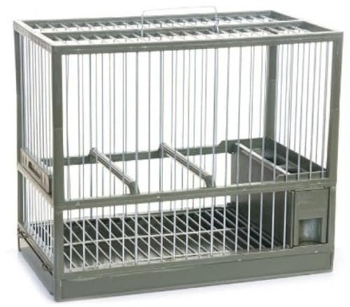 Jarad - Gabbia per reclamo C2 verde con cassetto e griglia