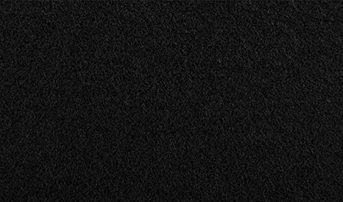 Fabrics-City schwarz: breite 100cm selbstklebender Klebefilz 2mm, Bastelfilz Stoff zum Nähen & Kleben, Selbstklebefilz, Nadelfilz breit für DIY, Dekoration, Modellbau, 5261