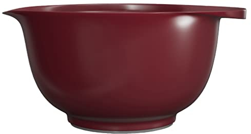 Rosti Victoria Rührschüssel, Backschüssel, Teigschüssel, Schüssel Plastik, 3 Liter, Rot