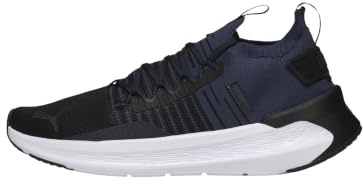 Puma Unisex Adults SOFTRIDE Symmetry FUZION Road Running Shoe, Puma Black-Club Navy-Puma White, 44 EU