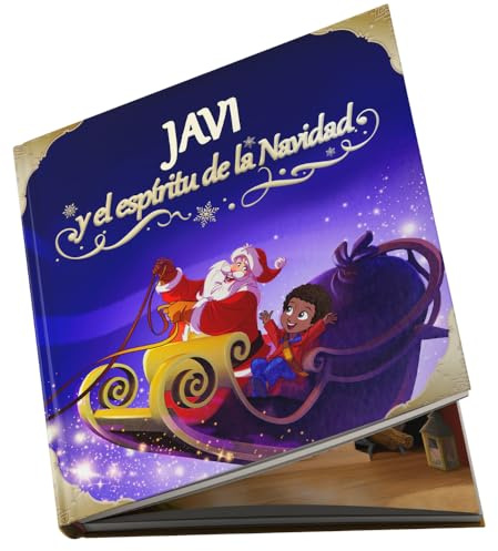 Cuento personalizado de Navidad para niños | Libro infantil navideño con nombre y foto | “Tu peque salva la Navidad” | Solidaridad, generosidad y espíritu navideño | Regalo personalizado para niños