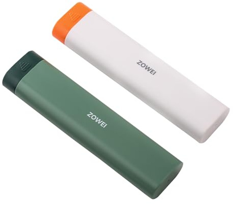 Tablettenbox Pillendose，Pillendose klein für unterwegs，Pillenbox für Vitamine, Medikamente, Pillen, Gute Dichtleistung, Erhaltung der medizinischen Eigenschaften. (7-Gitter grün, orange)