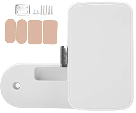 Intelligentes Schloss, Tuya-Bluetooth-App Zum Entsperren des Schrankschlosses, Verdeckte, Stanzfreie Installation, Automatische Verriegelung, Fernautorisierung der