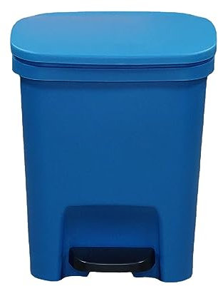 CVNIMV Poubelle Poubelle Efficace et Pratique Poubelles en Plastique Poubelle Poubelle Poubelle, Rouge, 24 * 24 * 30 cm