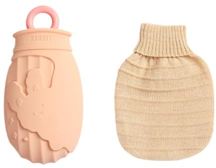 Milageto aus mit Bezug, süß, für warme Nächte, Handwärmer, Fußwärmer fürs Bett, Rosa