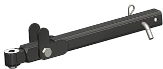 Blue Ox BX88434 Tow Bar Replacement Receiver Stinger, 2” Receiver, Long Length, for Avail/Apollo/Ascent Tow Bars