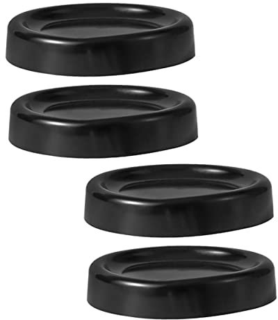 UKCOCO Washer Stabilizer Pads Anti Vibration Mat Non Slip Foot Pads for Washing Machine and Dryer Furniture Feet Protectors 4 Pack
