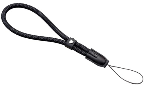 VKO Camera Wrist Strap,Climbing Rope Wrist Straps,Tether Hand Strap for Point-and-Shoot, Mirrorless, Small Cameras Accessory-Black