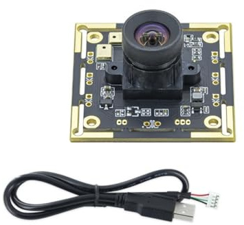 YHAILI Module USB 2 MP pour appareil photo USB 1920 x 1080p clairement pour une numérisation et une reconnaissance rapides avec double microphone numérique