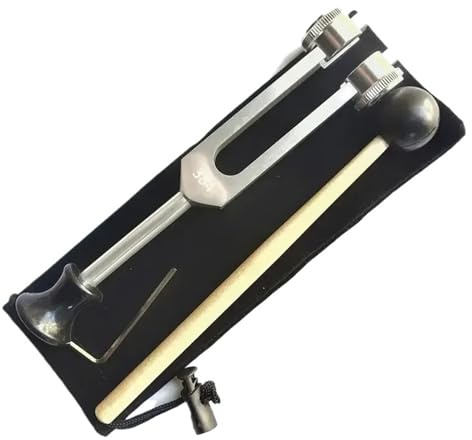 Stimmgabel Therapie Stimmgabel aus Aluminiumlegierung, klanggewichtete, Schlaginstrumente(384Hz)