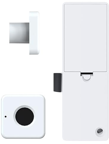 ZYNCUE Für Smart Biometrisches Fingerabdruck-Schrankschloss Keyless Schublade Kleiderschrank Privatsphäre Schlösser mit USB wiederaufladbarem Design und AI-Chip