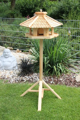 Vogelhaus (V52+S1)Vogelhäuser Vogelfutterhaus Vogelhäuschen-aus Holz- Schreinerarbeit-Lärche