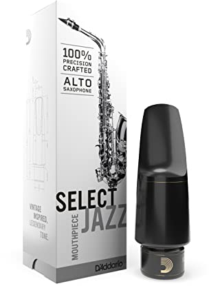 D'Addario Select Jazz Mundstück für Altsaxophon Bahn D5, Öffnung 1,86 mm