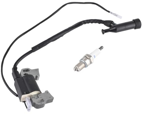 Tändspolemodul och tändstift för Honda GX240 GX270 GX340 GX390 8HP 11HP 13HP motor gräsklippare traktor