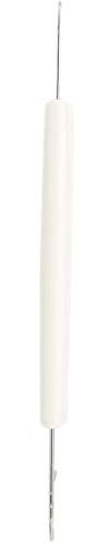 Macchina per maglieria ago a doppia estremità ago per macchina per maglieria con manico per canna argento LK360 LK150 LK100 SK860