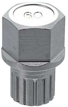 X AUTOHAUX Llave De Bloqueo De Rueda Para Volkswagen Jetta 1Pc | Para Passat, Para Golf, Para Rabbit, Para Gti, Plateado, 60/15 Puntos, Resistente, No Oem, Solo Accesorio