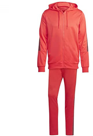 adidas 3-Stripes Tracksuit Giacca, Bright Red, XL Uomo
