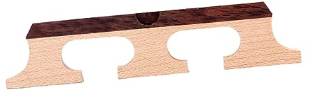 Toyvian String Banjo Bridge Stabiler Präzise Tonübertragung Zubehör Für Vintage Und Neubauten Optimiert Saitige Banjos