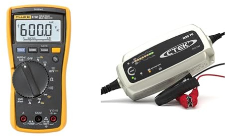 Fluke 117 Digitaler Multimeter & CTEK MXS 10