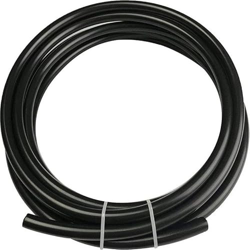 3 Reis ~ 1 m schwarzer Gummischlauch, Förderschlauch, 0,3 cm ~ 12 mm wird zur Herstellung von Gehäusen verwendet-3 Reis-5 x 8 mm
