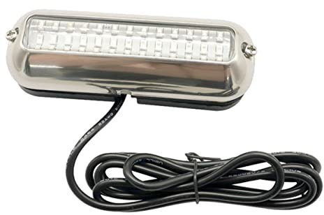 Parliky Edelstahl Led Bootsbodenlampe Unterwasserlicht Yachtbeleuchtung Für Party Hochzeit Mit Hellem Langlebigem Gehäuse Und Robustem Design