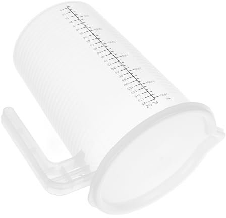 MAGICLULU Graduata Di Plastica Beccucco e Manico Per Misurare Olio Motore Fluido Di Trasmissione e Bevande Contenitore Graduato Misurini Di Plastica