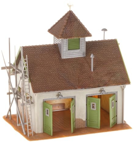 FALLER 130268 - Ländliches Feuerwehrhaus, 13.9 x 3.7 x 22.4 cm