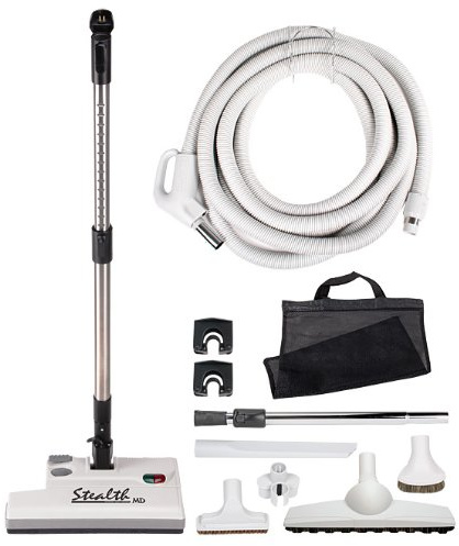 35ft Stealth Central Vacuum Accessory Kit, Direct Connect