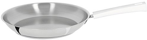 Cristel Sartén de Acero Inoxidable-Mutine Fixe, Blanco, 20 cm