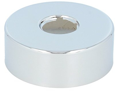 Tecuro Thread Rosette (3/4 Inch) Diameter: 27 mm x 80 mm, Height 30 mm Chrome-Plated Brass