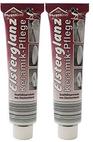 2x 150ml Elsterglanz Original Keramik-Pflege, Keramikreiniger, Keramik Politur