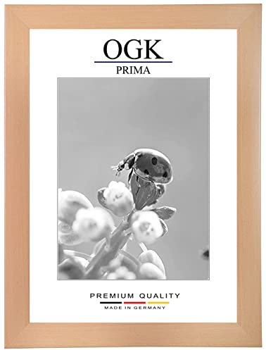 Online-GalleryKing OGK Holz Bilderrahmen 38 x 52 cm in Buche | Foto | Poster | Puzzle | Galerie | Rahmen