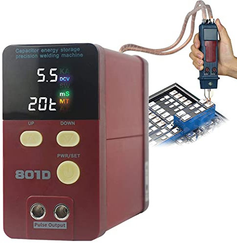 Saldatrice a Punti Per Batteria, Saldatrice a Batteria, Mini Saldatrice a Punti Portatile Fai-da-te, Saldatrice Portatile, Saldatrice Per Batterie 18650 Ithium, Batterie Al Nichel-idruro Di Metallo