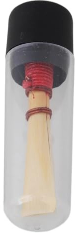BURLOE Fagottrohr, Bambus Fagottrohre Bassoon Reeds Fagottrohr Medium Mit Koffer Für Studenten Mittlere Härte Reed Mit Case Tube Gute Qualität,Beige