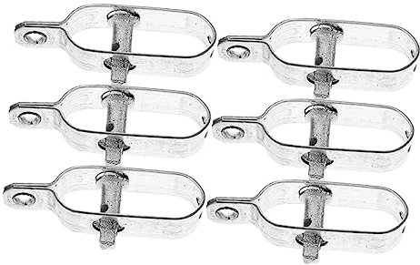 Gogogmee 6stücke Kabelspanner Drahtspanner Seilspanner Werkzeug Stahl Kabel Seil Spanner Für Drähte Antennen Wäscheleinen Sonnenschutzvorrichtungen Ketten Und Andere Seile