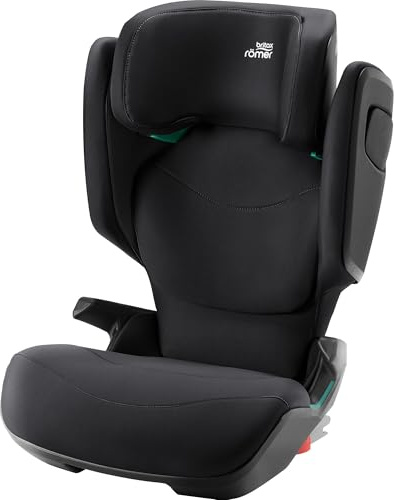 BRITAX RÖMER Bilbarnstol KIDFIX PRO M, för barn från 100–150 cm (i-Size) med och utan ISOFIX, 35–12 år, rymdsvart – klassisk