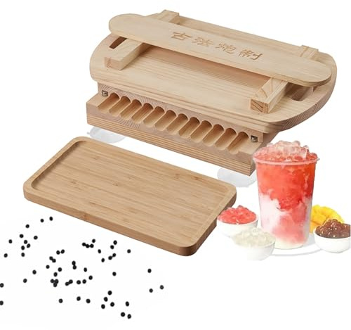 Tapioca - Máquina para hacer perlas para té de burbujas y té con leche, máquina manual para hacer bolas para tienda de postres