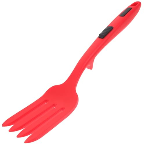POPETPOP Tenedor De Cocina De Silicona Reutilizable Tenedor Grande Lavable Para Cocinar Para Mezclar Ensaladas Para Pasta y Comidas