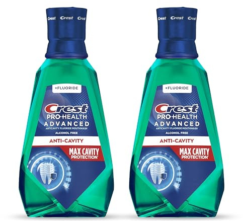 Crest Pro-Health Advanced Maximum Cavity Protection Mouthwash - Mild Mint - 2x1L