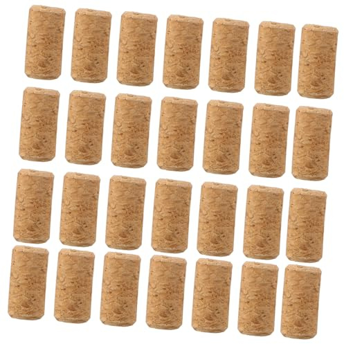 Hemobllo 50 Piezas Tapones de Corcho de Vino para Tapón de Botella de Vino Corcho Granel para Tapón de Botella