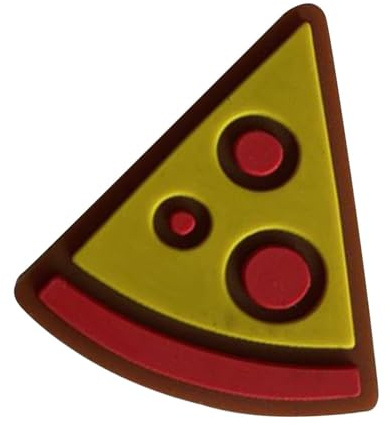 ICDKOYK Silikon Tennisvibrationsdämpare Vackra former för förbättrad prestanda Stötdämpare Tennisvibrationsdämpare Utomhus Inga fler verktyg. Racketdämpare Bakgård, Pizza form, 2.2–.6 cm