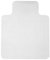 HOMCOM Office Carpet Protector Chair Mat Clear Spike Non Slip Studs Frosted Lipped