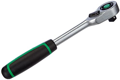STAHLWILLE Nr. 512QR N | 1/2“ Ratsche mit 80 Zähnen | QR Sicherheitsverriegelung | extrem Robust | ergonomischer 2K-Griff | Made in Germany