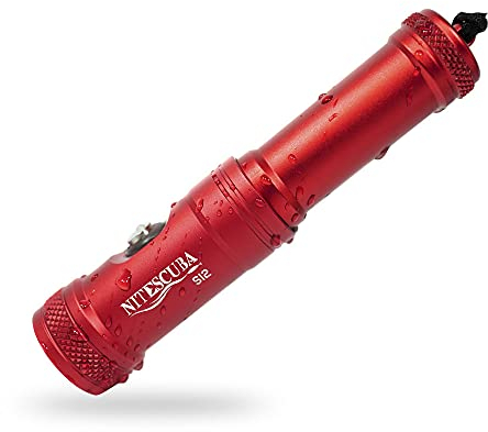 Scuba Diving Flashlight Dive Lights Torch 1200 Lumen Underwater 100m LED Lights Holder with Waterproof Rechargeable Battery Professional Submersible Light for Submarine Deep Sea Cave at Night