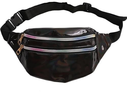 Bauchtasche Gürteltasche Damen Herren Hüfttasche Sport Wasserdicht Stylisch Fanny Pack Unisex für Outdoor Reise Wandern Reisen Urlaub Party Festival