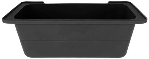 MiOYOOW Fodere in Silicone per Vassoio di Grasso BBQ, 19 x 9 cm Vassoio Pieghevole Grasso per Barbecue, Fodera Riutilizzabile per Griglia Universale per Campeggio Picnic All'Aperto