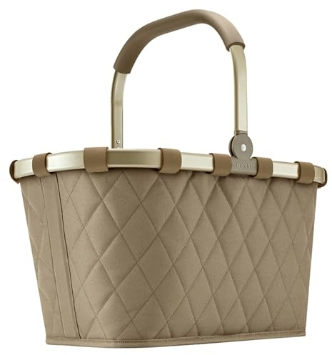 reisenthel Einkaufskorb - Olivgrün - Polyester - Aluminium - 48 x 29 cm - faltbar - mit Griff